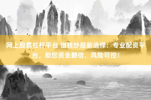 网上股票杠杆平台 借钱炒股新选择：专业配资平台，助您资金翻倍，风险可控！